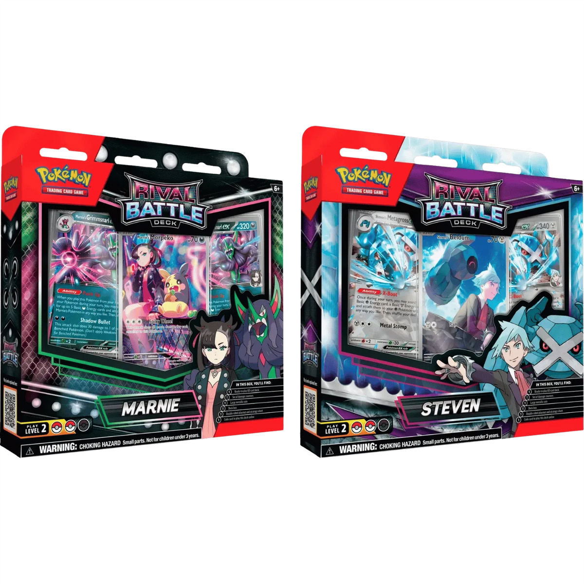 Pokemon: Marnie/Steven - Rival Battle Deck (Set of 2) (PREORDER)