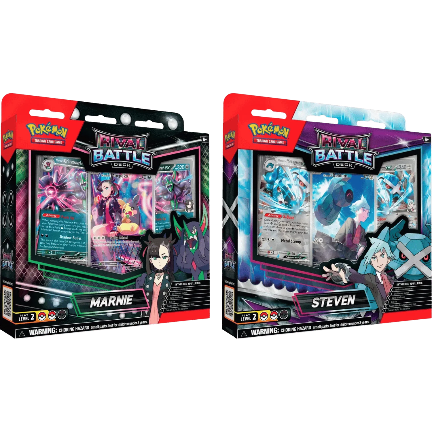 Pokemon: Marnie/Steven - Rival Battle Deck (Set of 2) (PREORDER)