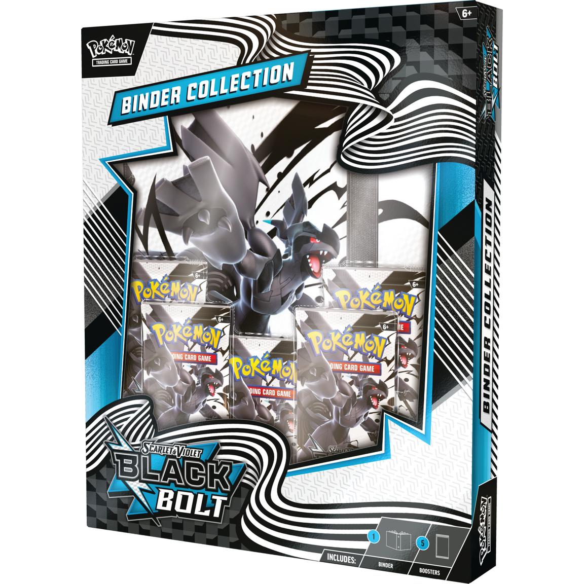Pokemon Trading Card Game: Black Bolt Binder Collection Releases 7/18/25