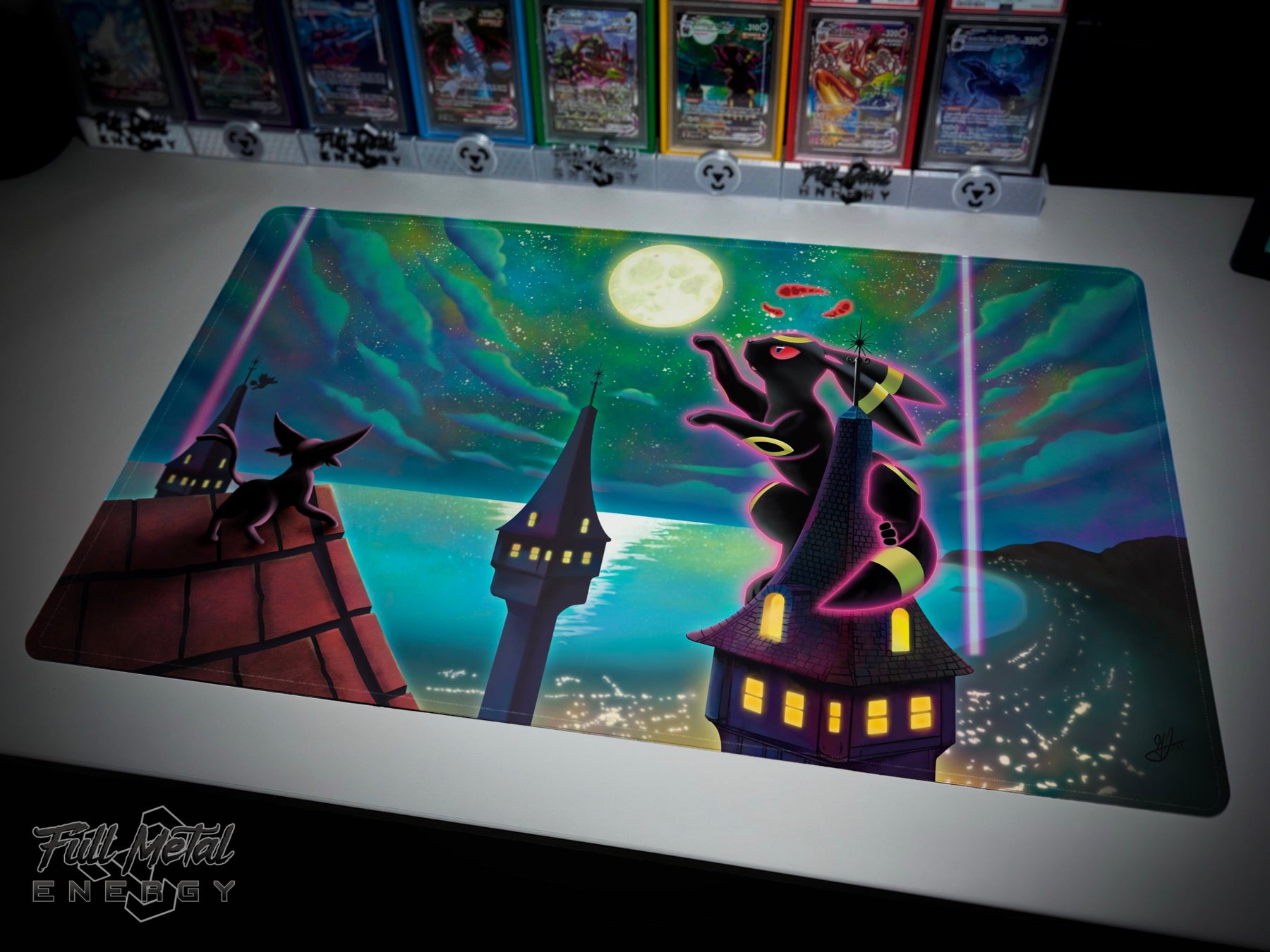 Moonbreon Play/Desk Mat (Stitched)
