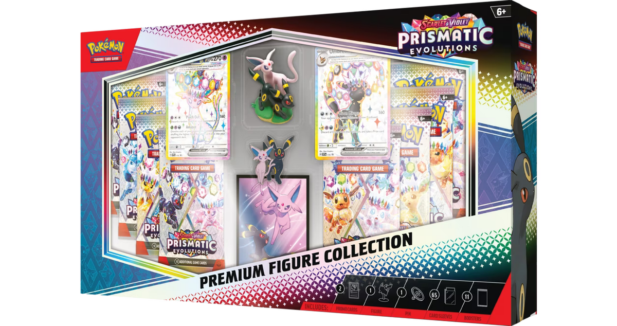 Pokemon Trading Card Game: Prismatic Evolutions Premium Figure Collection PRE ORDER, Release date 9/26