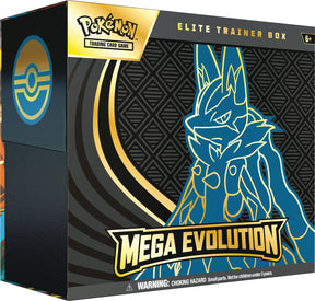 Pokémon TCG Mega Evolution - Elite Trainer Box (Random Design) (Pre-Order) Limit 1 Per Customer