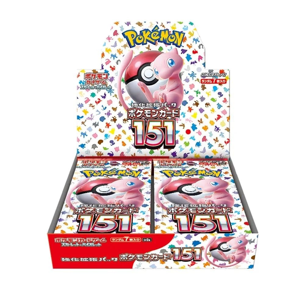 Japanese Scarlet & Violet Enhanced Expansion Pack Pokemon Card 151 - Booster Box