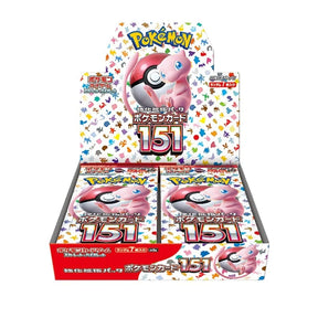 Japanese Scarlet & Violet Enhanced Expansion Pack Pokemon Card 151 - Booster Box